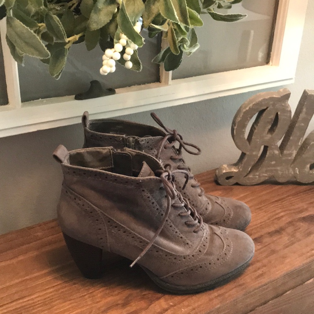Gray Booties
